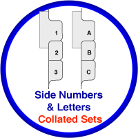 Side Number and Letter Collated Sets